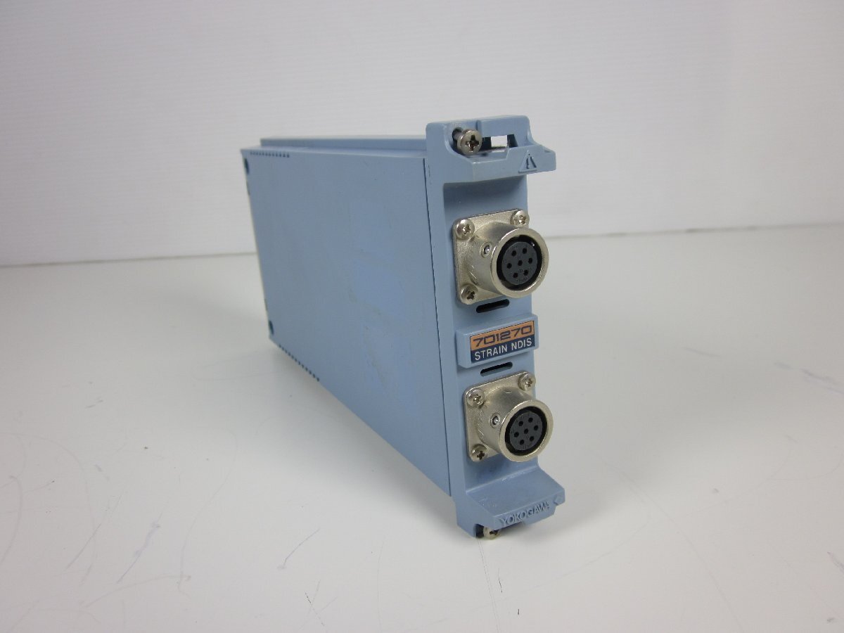 Yokogawa 7012-70 Strain Module 100kS/s 16bit 2ch [e1231130243]