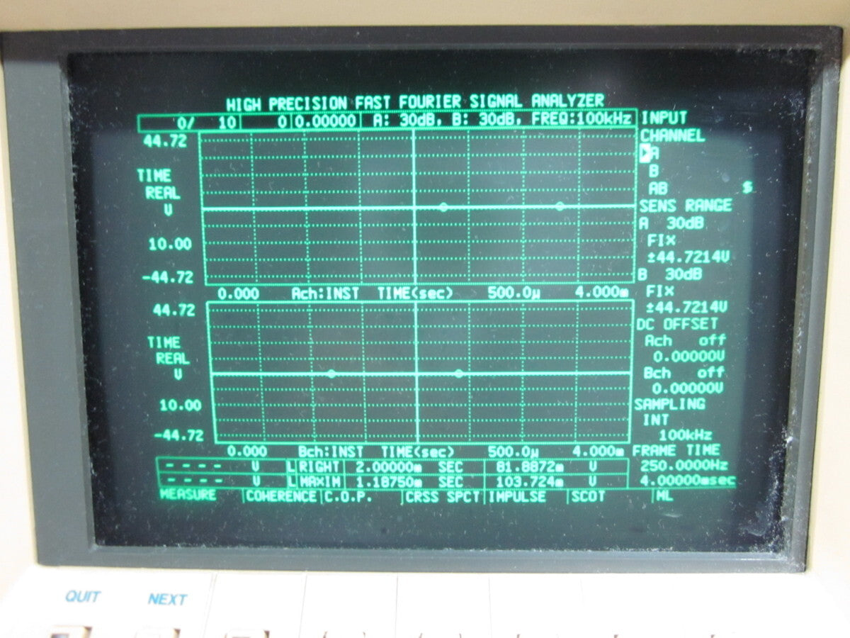 Rion SA74A Dual Channel Sound and Vibration Analyzer [j1231128110]