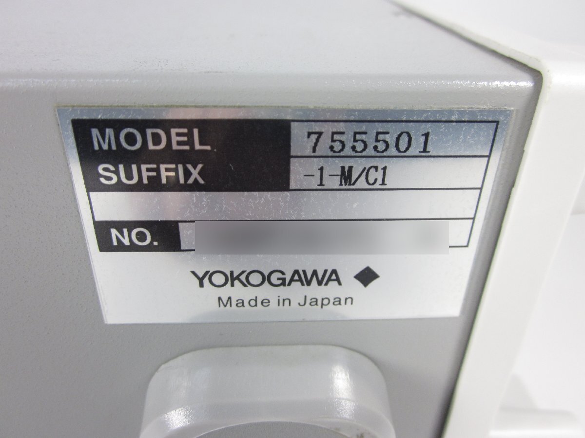 Yokogawa 7555 Digital Multimeter 5.5 Digit 4-Wire Resistance Measurement [c1231128761]