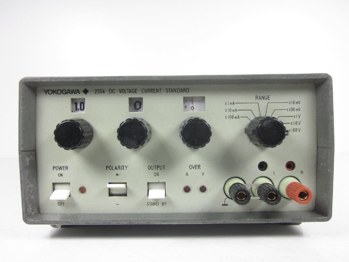 Yokogawa 255400 DC Voltage Current Generator DC 0-±119.99V DC 0-±119.99mA [w1231122768]