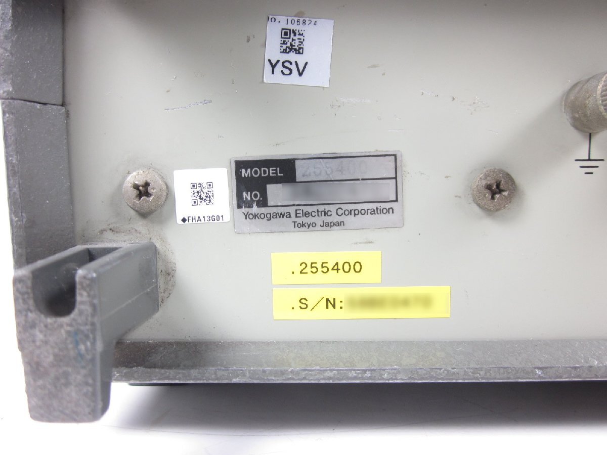 Yokogawa 255400 DC Voltage Current Generator DC 0-±119.99V DC 0-±119.99mA [w1231122768]