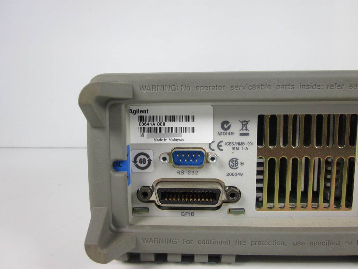 Keysight E3641A DC Power Supply 0-35V 0-0.8A 0-60V 0-0.5A [f1231123154]