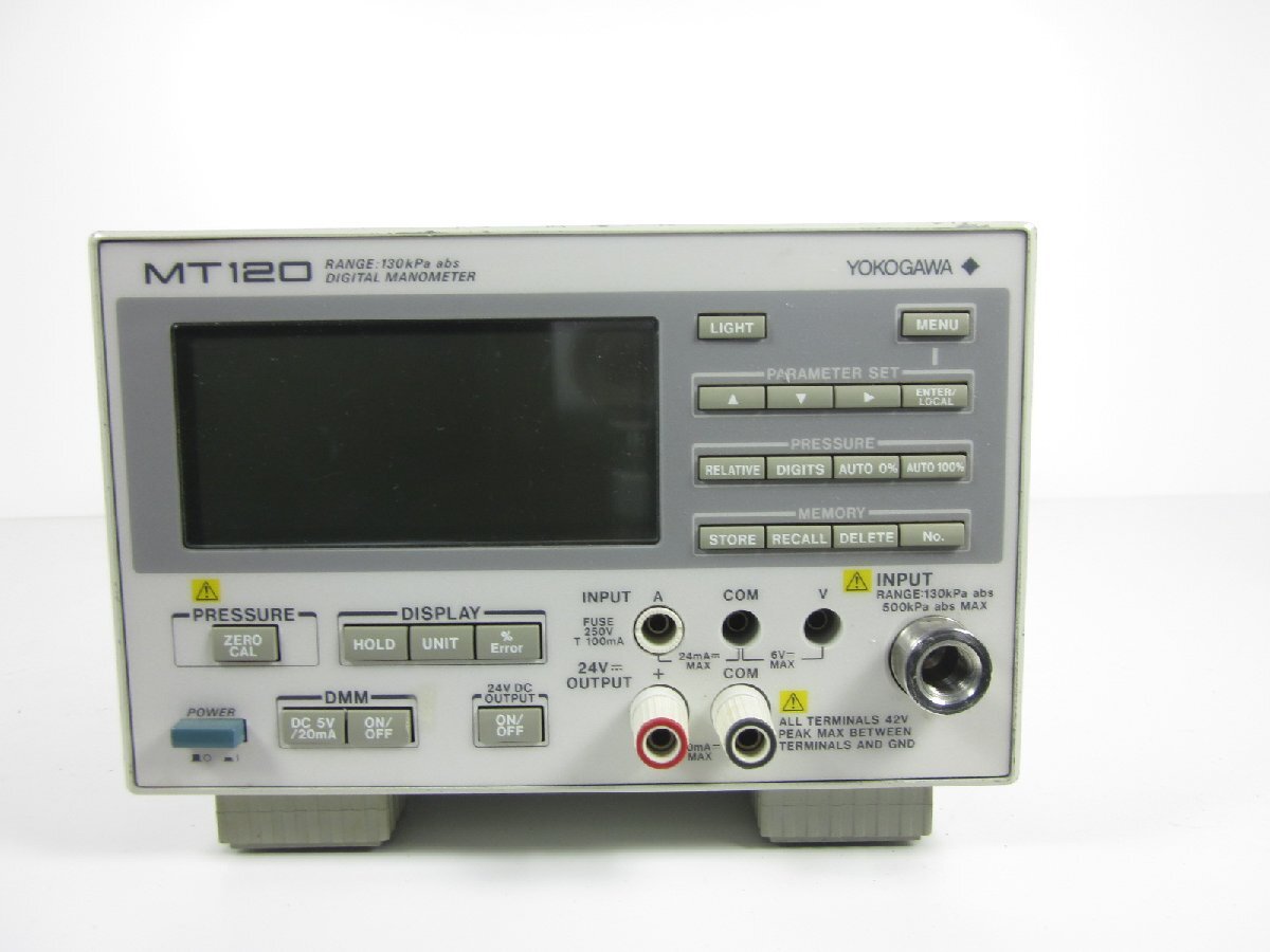 Yokogawa MT120 Digital Absolute Pressure Gauge [t1231120676]