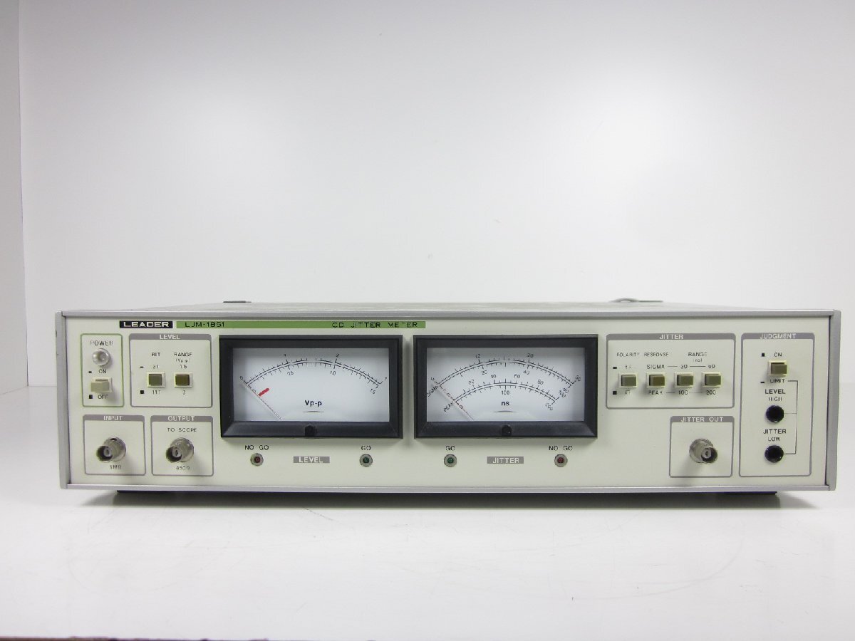 Leader LJM1851 CD Jitter Meter [h1231119940]