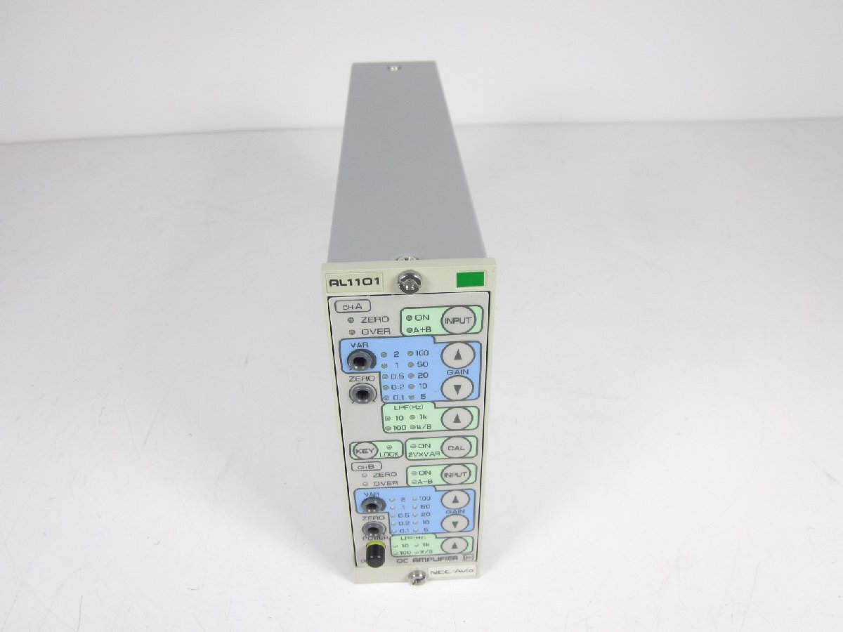NEC AL1101 Isolation DC Amplifier 2ch DC-10kHz [1231124007]