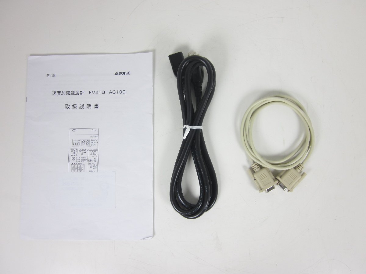 FV21B Speed and Acceleration Meter [j1231123432]