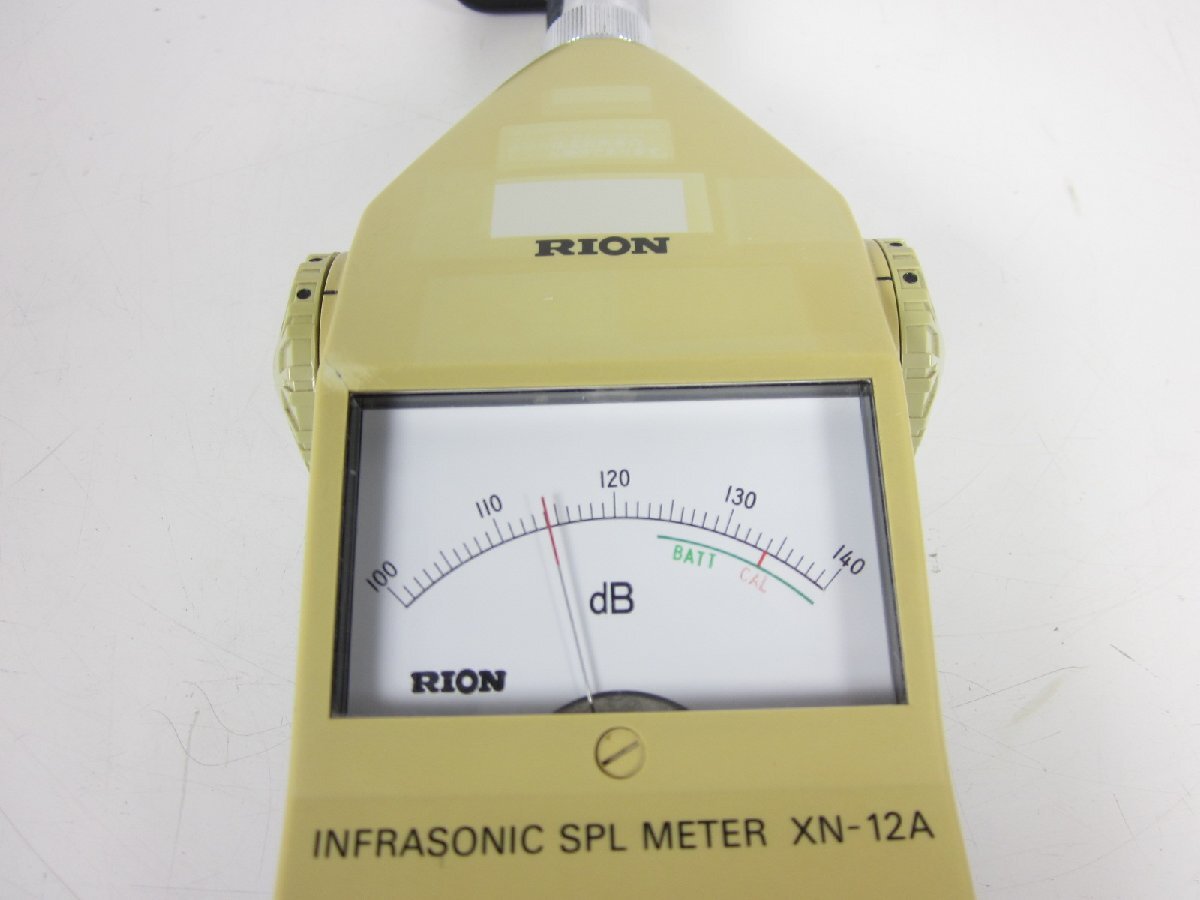 Rion XN-12A Infrasound Sound Pressure Level Meter [x1231113081]