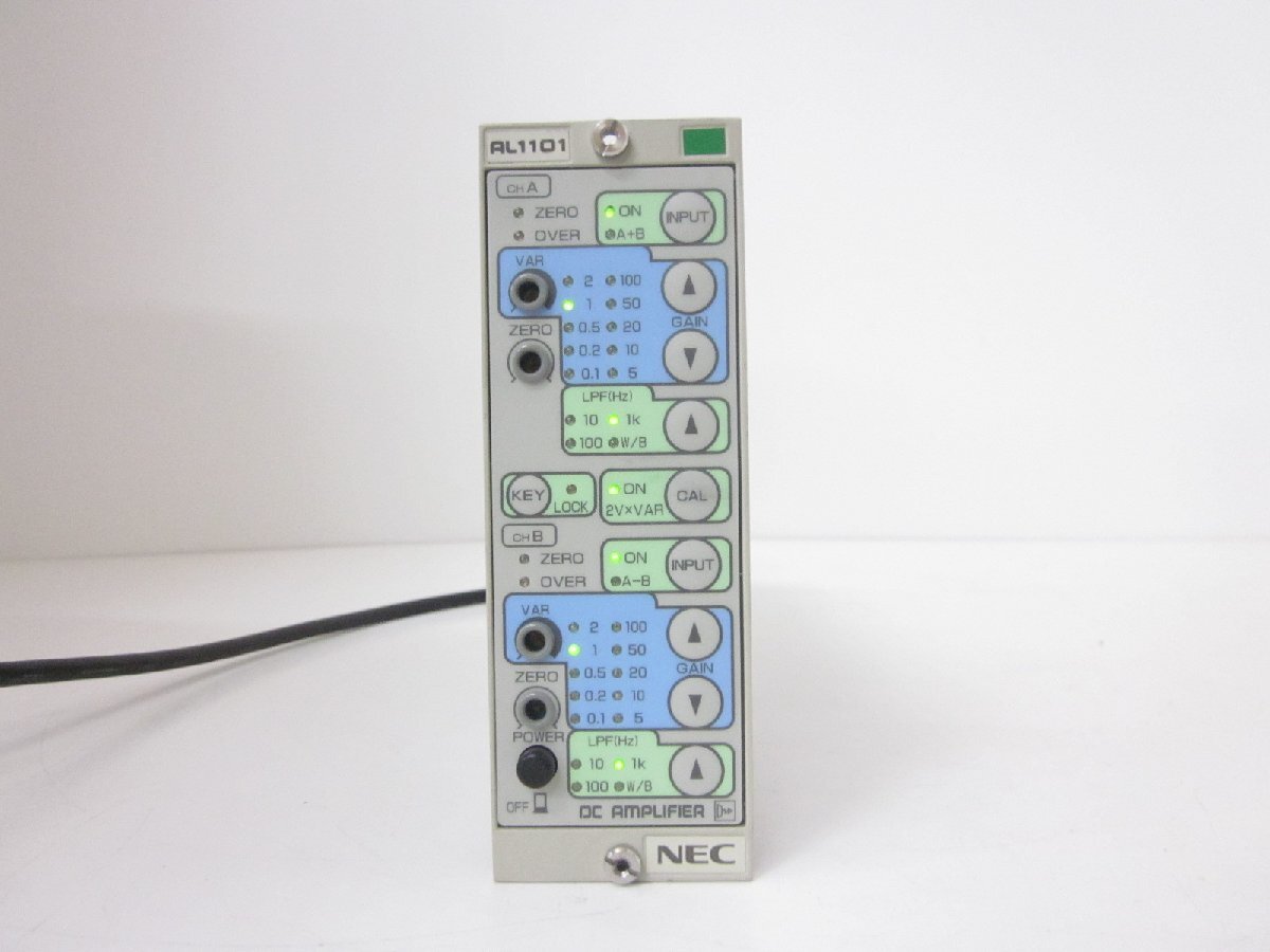 NEC AL1101 Isolation DC Amplifier Signal Conditioner 2ch [r1231131208]