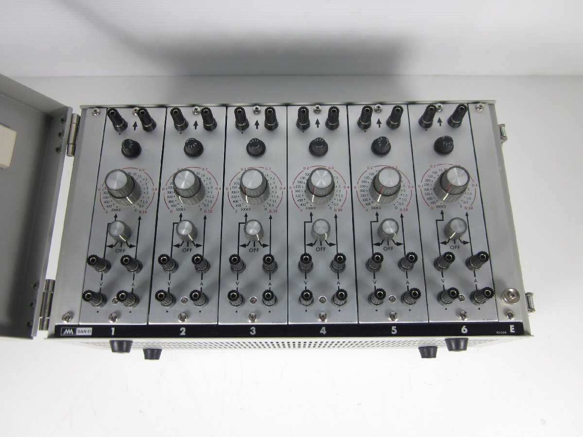 NEC San-ei 6U01 Resistance Box for Electromagnetic Oscillograph [h1231119835]