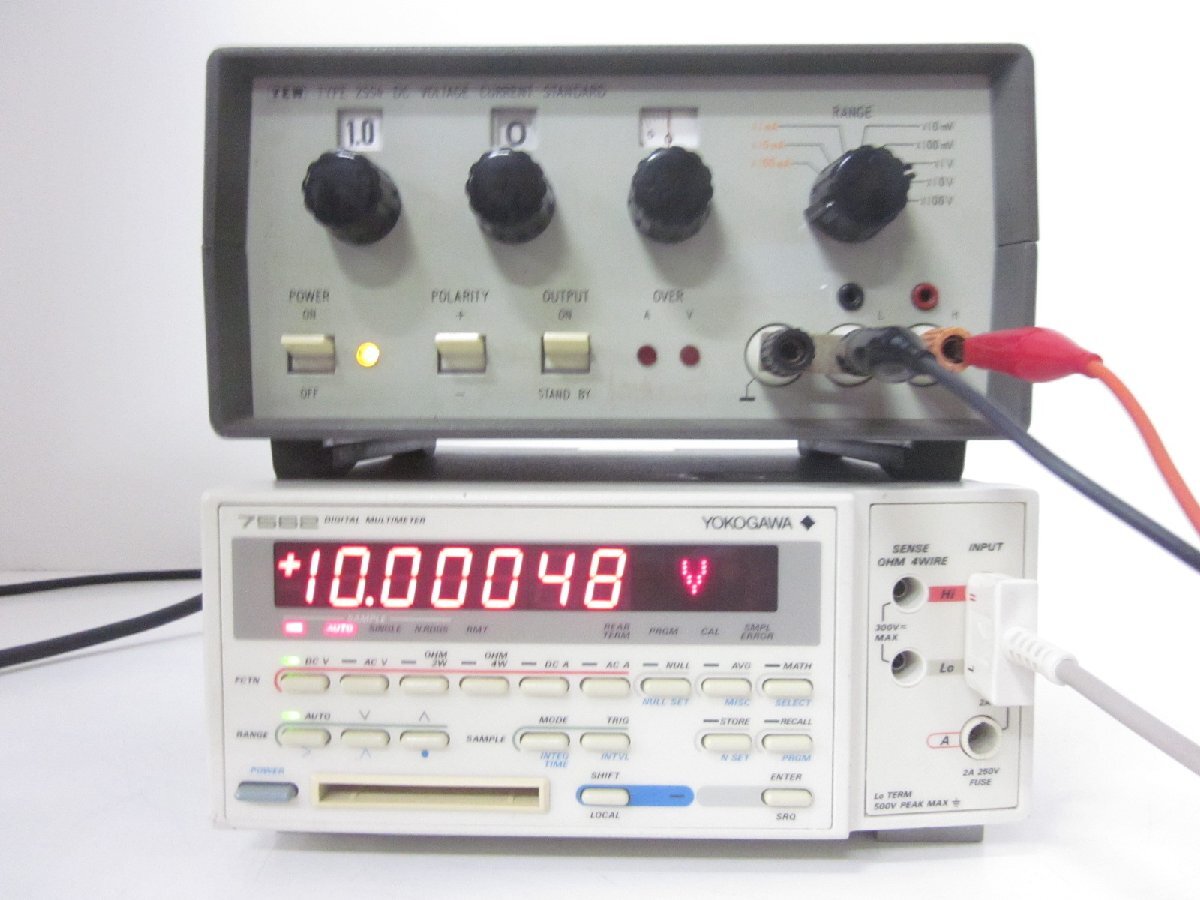 Yokogawa 756201-C-1/B Multimeter 6.5 Digit 4-Wire Resistance Measurement [t1231119416]