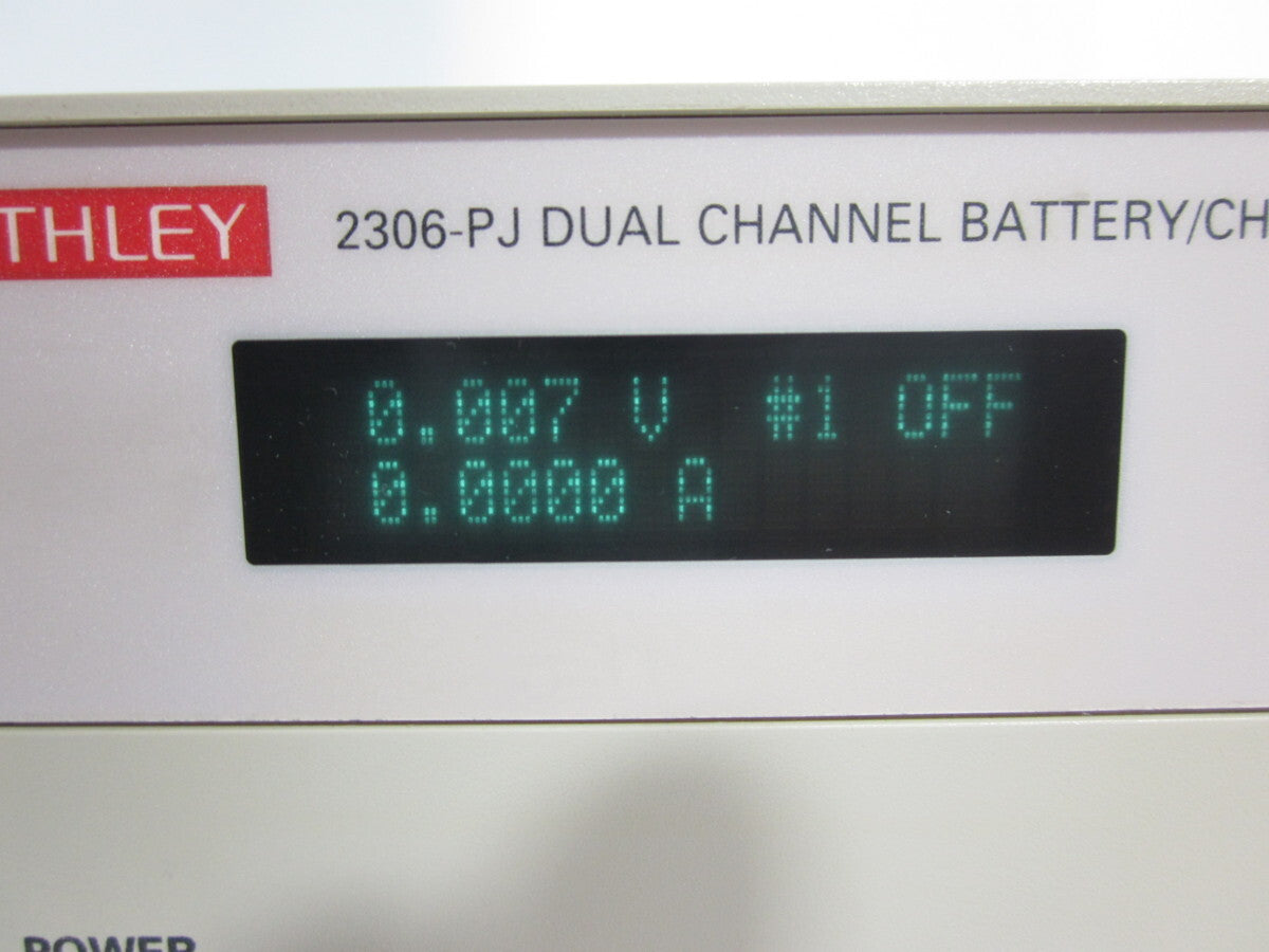 Keithley 2306PJ Battery Charger Simulator [r1231129510]