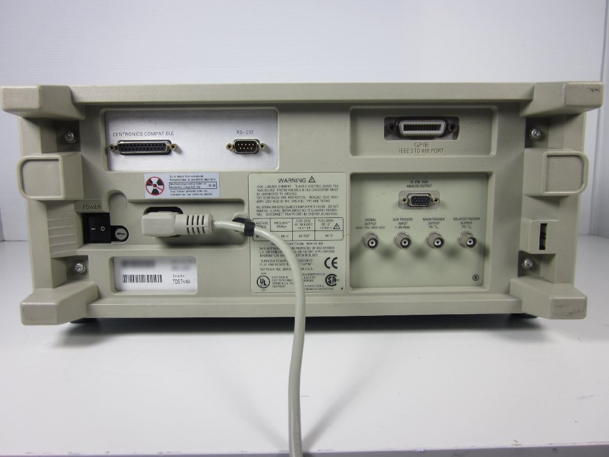 Tektronix TDS744A Digital Oscilloscope 4ch 500MHz 2GS/s [m1231125238]