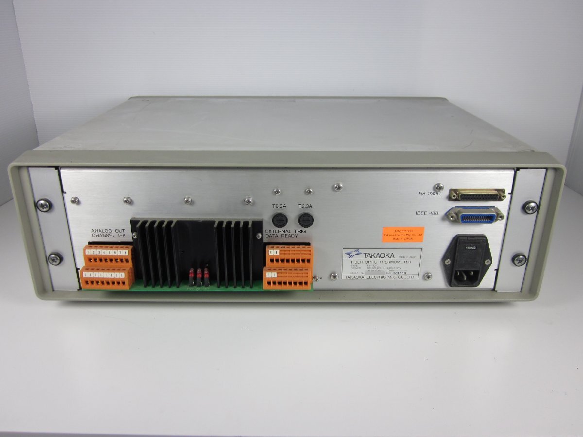 Takaoka FT1110 Fiber Optic Thermometer 4ch 0-200C [s1231123636]