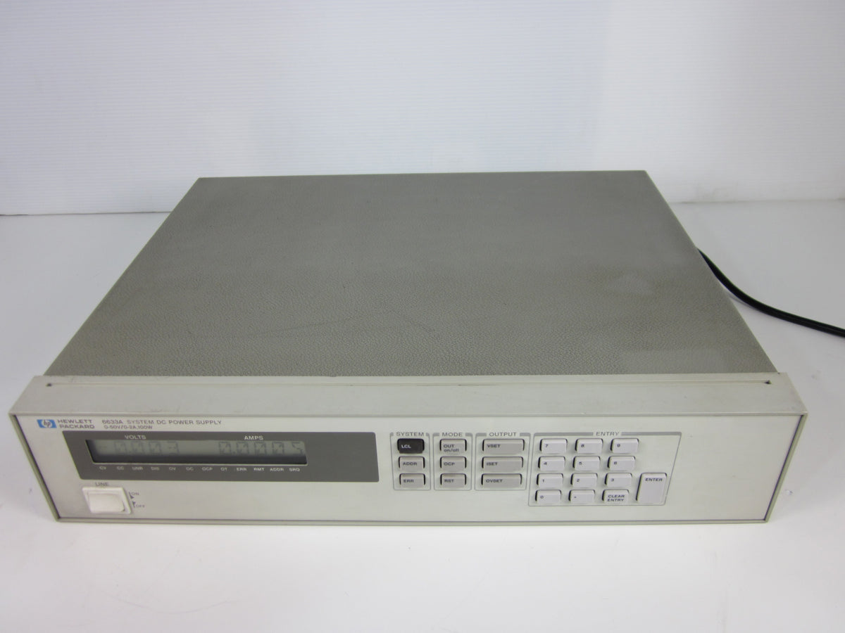 HP 6633A DC System Power Supply 50V 2A [q1231120068]