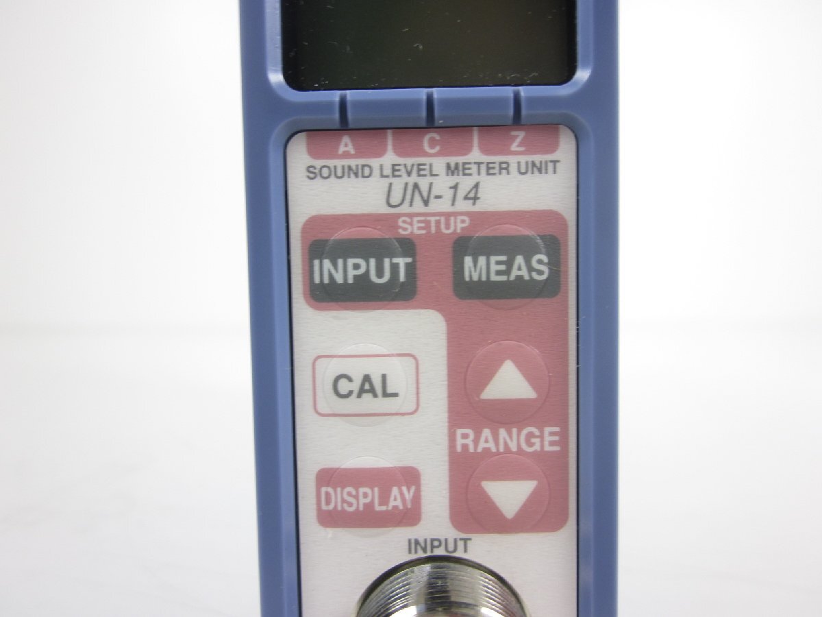 Rion UN-14 Noise Measurement Unit 1 Channel 1Hz-80kHz 12 pcs [1231117189]