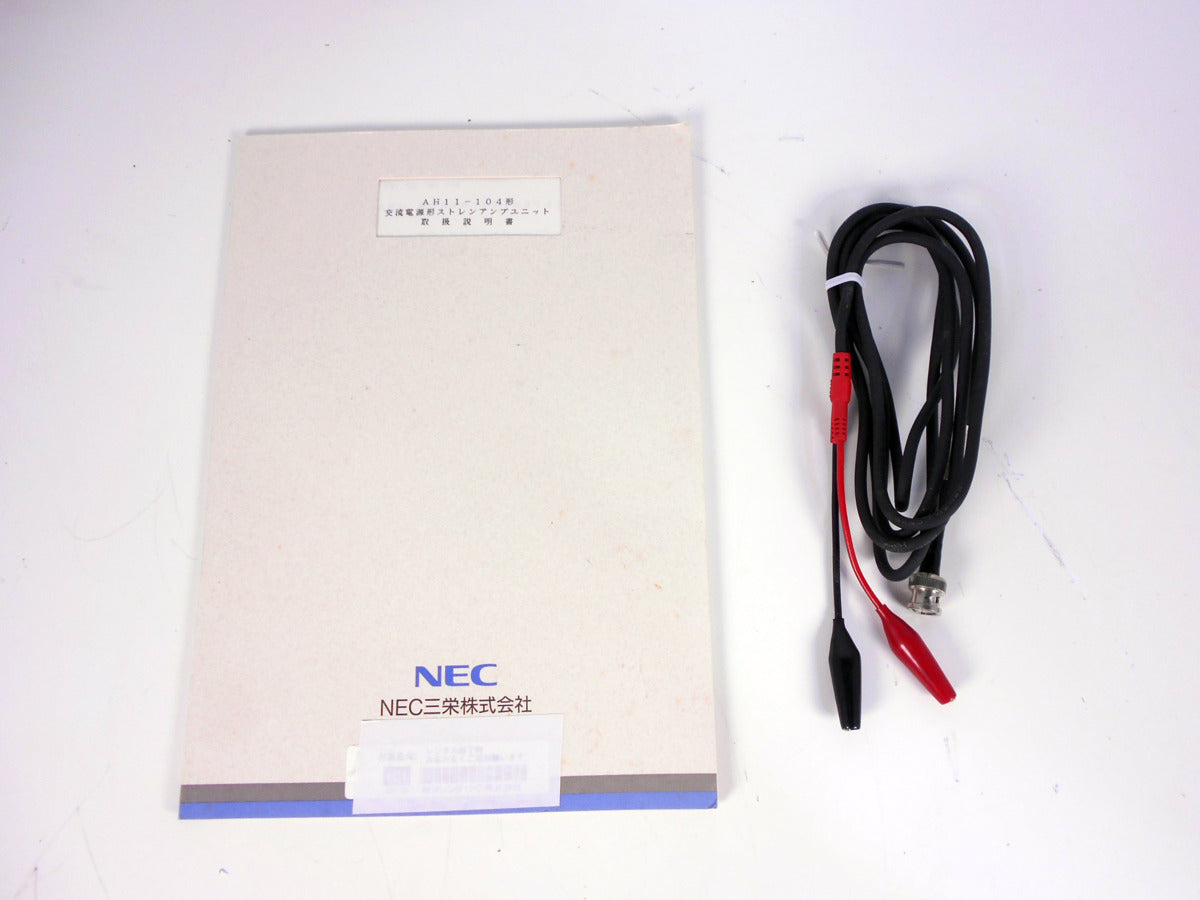 NEC AH11-104 Strain Amplifier for AH11-101/AH11-102/AH11-103 [d1231122692]