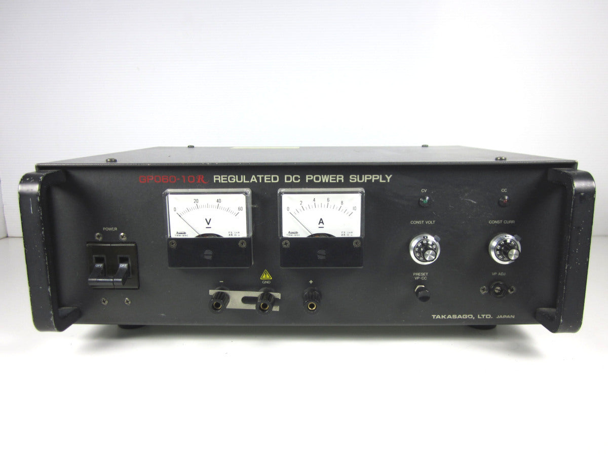TAKASAGO GP060-10R DC Power Supply 0-60V 0-10A [j1231127859]