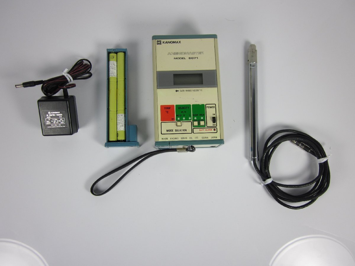 KANOMAX 6071 Anemometer with Temperature Measurement 0.2-25m/s [c1231126772]