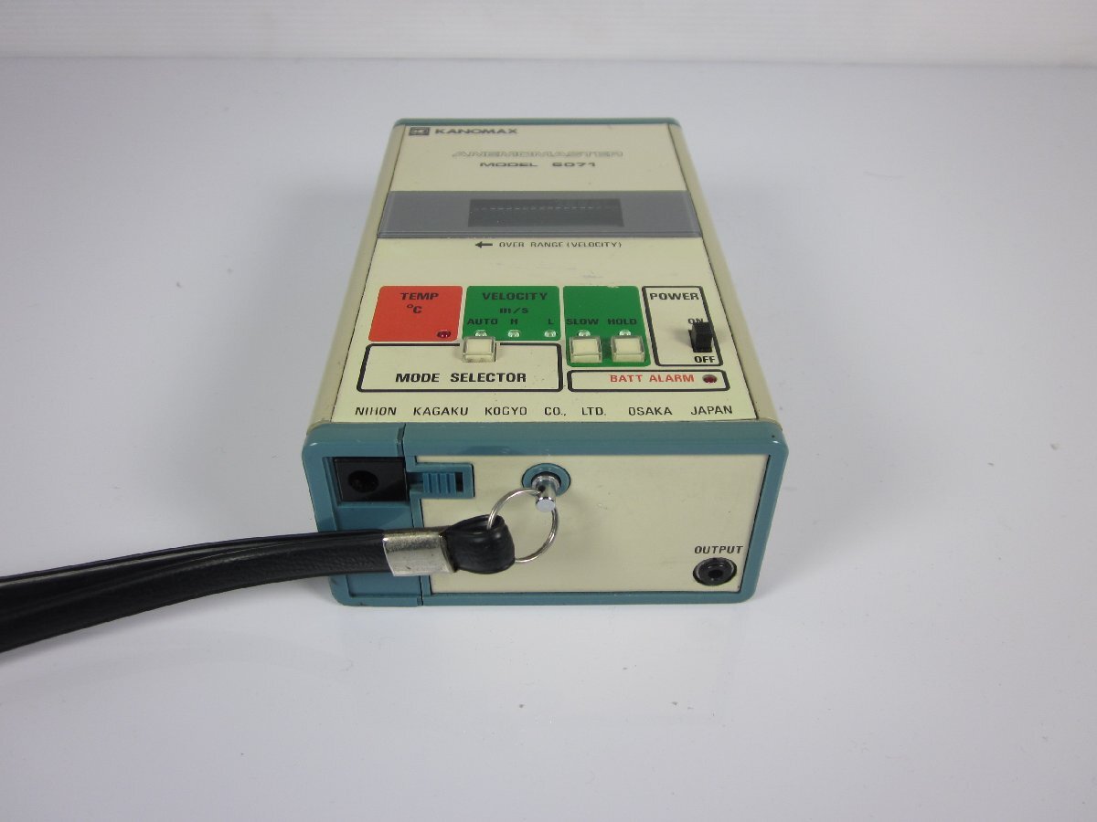 KANOMAX 6071 Anemometer with Temperature Measurement 0.2-25m/s [c1231126772]