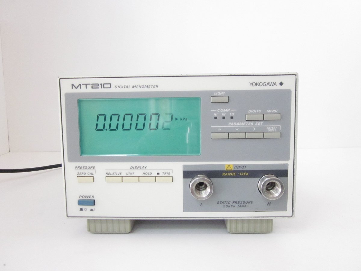 Yokogawa MT210 Digital Manometer 0-1kPa [e1231132871]