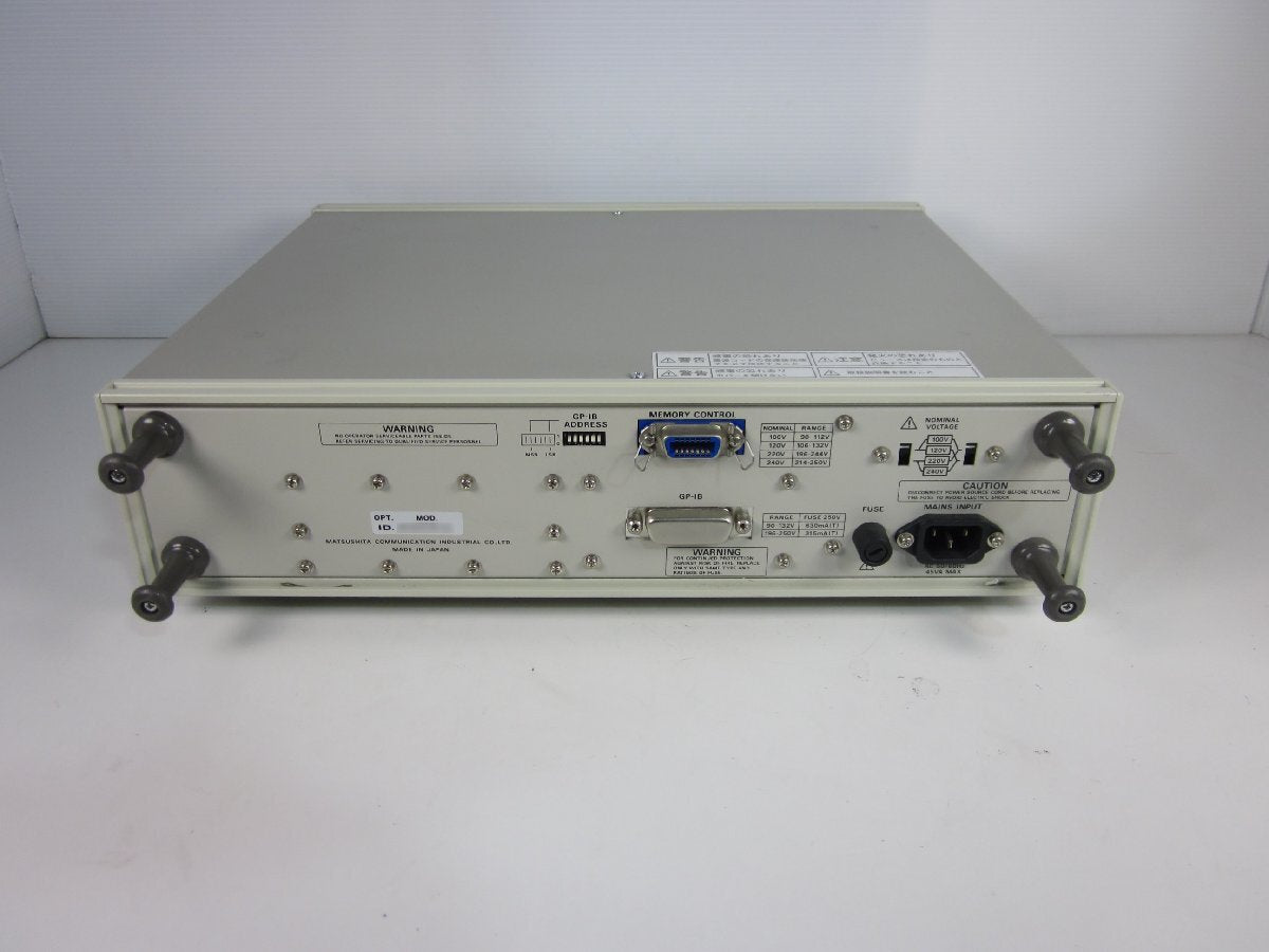 Panasonic VP-8191A FM/AM Stereo Signal Generator 135MHz [l1231130817]