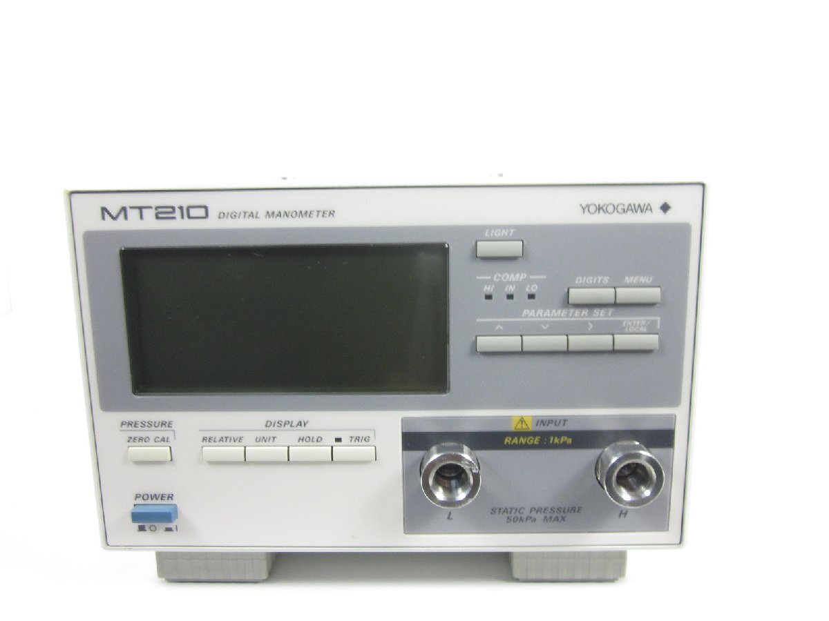 Yokogawa MT210 Digital Manometer 1kPa [t1231117938]