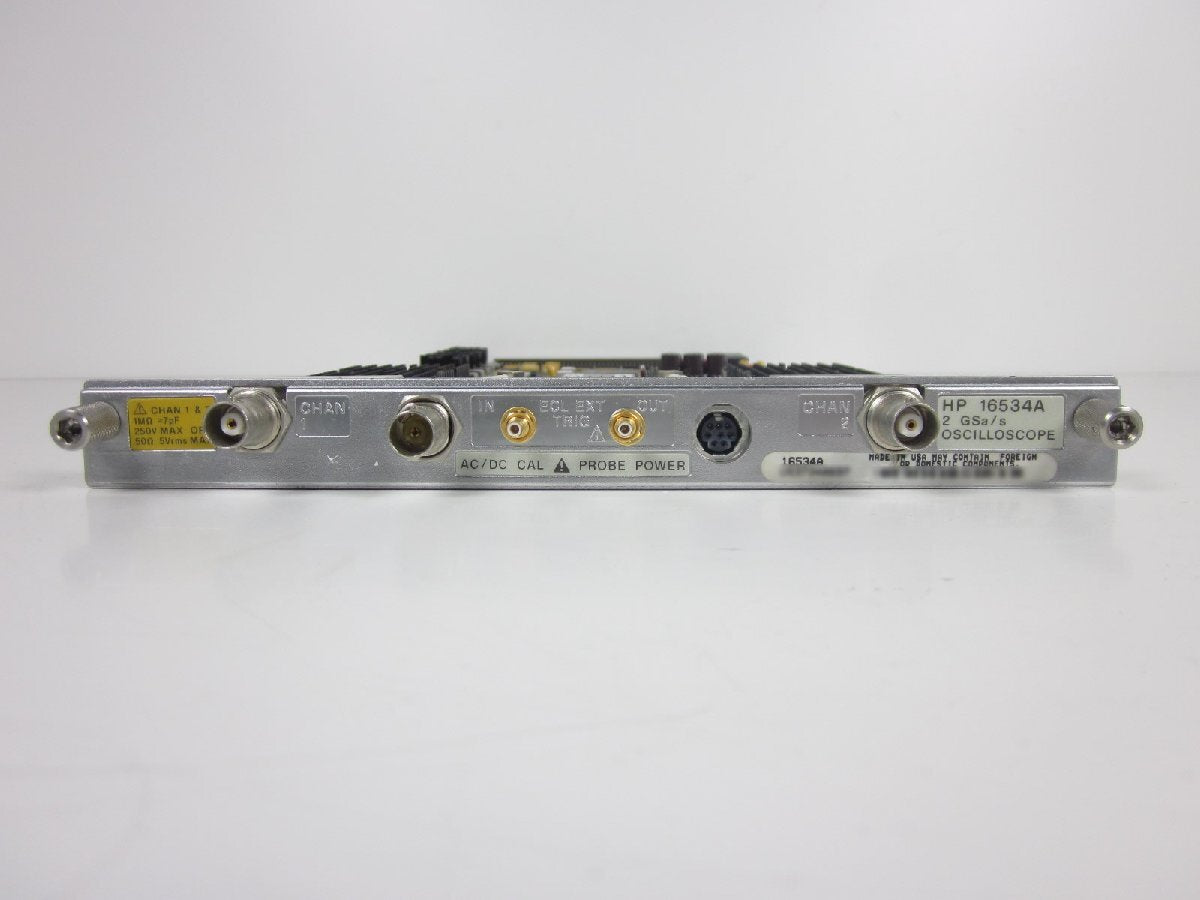 HP 16534A Oscilloscope Module for 16500/16501 2ch 500MHz [x1231110996]