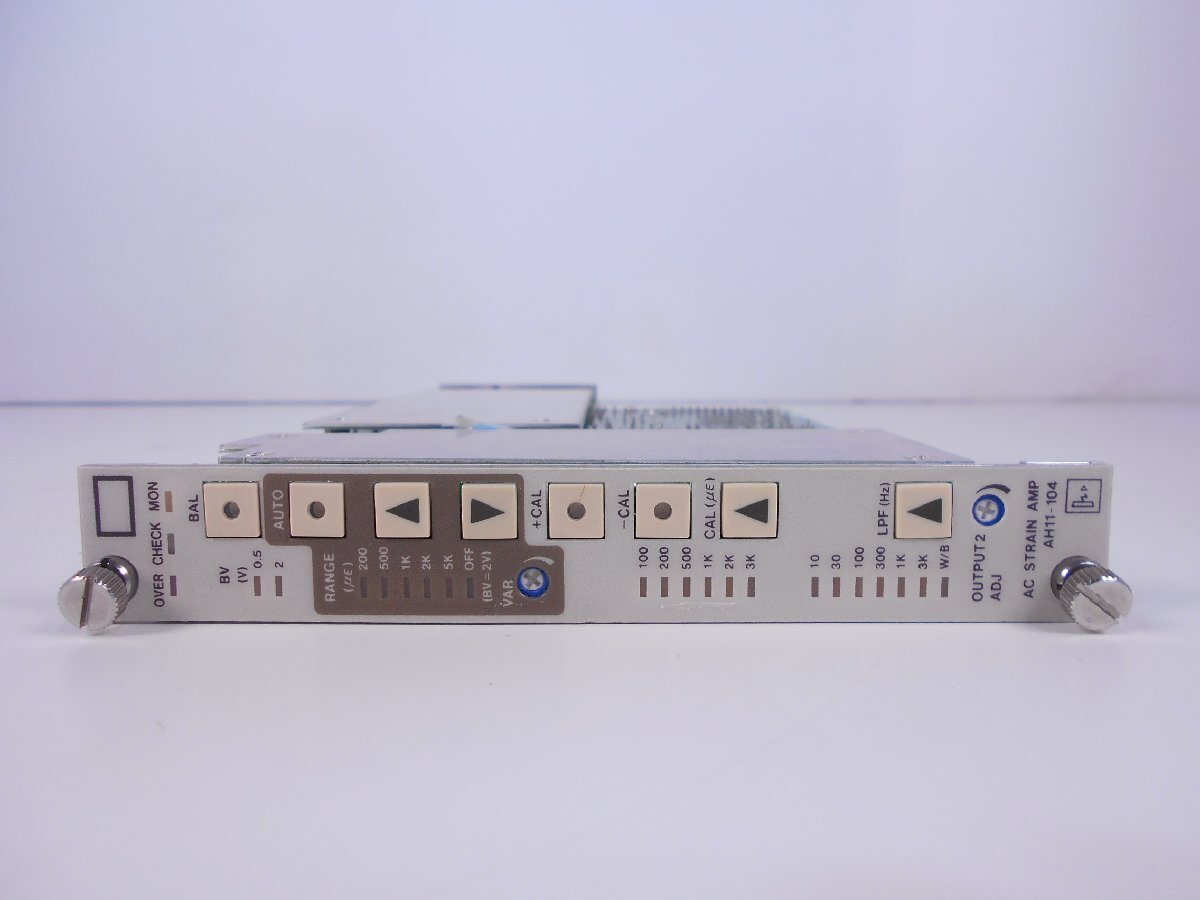 NEC AH11-104 Strain Amplifier Range 200/500/1K/2K/5K [u1231123036]