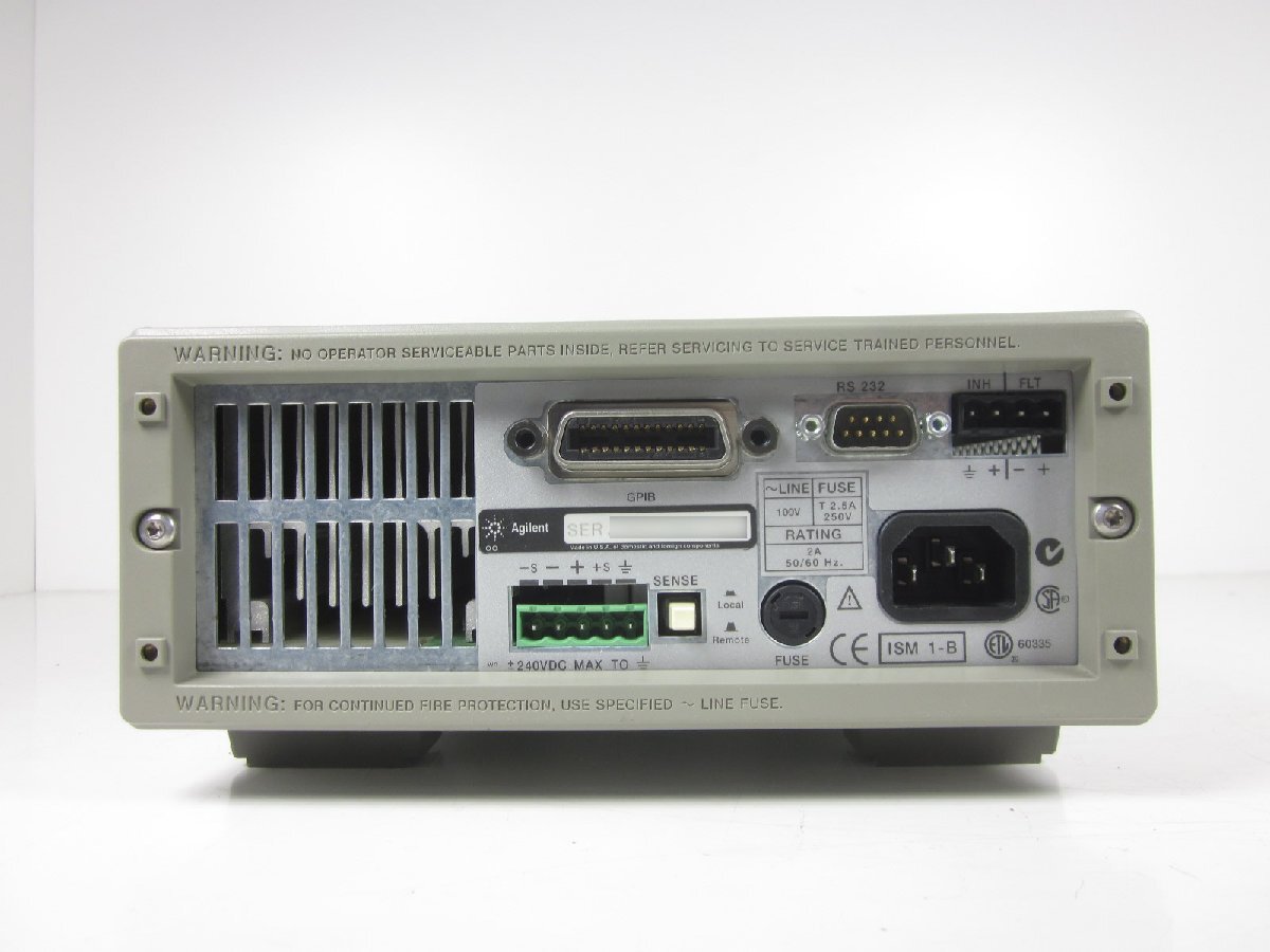 Agilent 6612C DC System Power Supply 20V 2A [s1231128814]