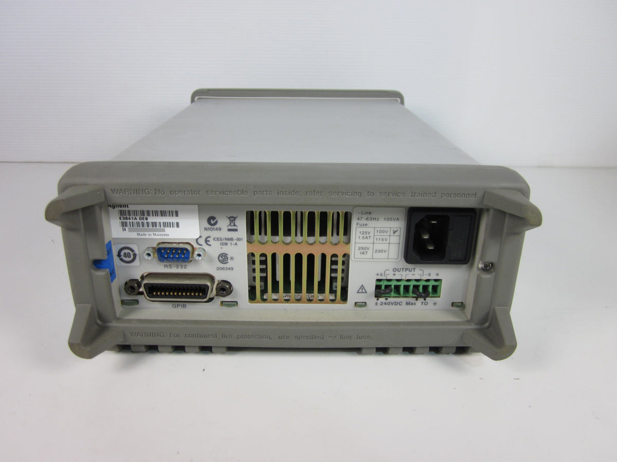 Keysight E3641A DC Power Supply 0-35V 0-0.8A 0-60V 0-0.5A [f1231123154]