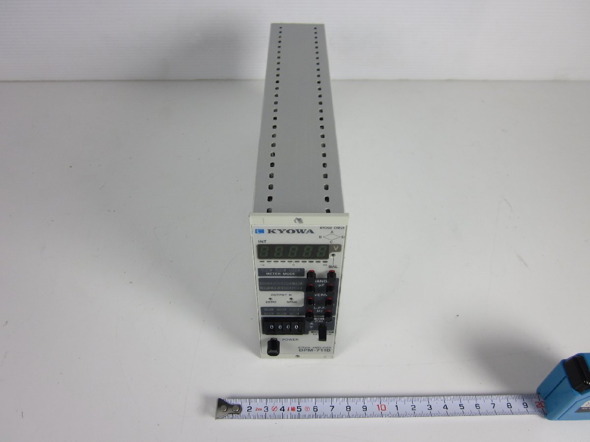 Kyowa DPM711B Dynamic Strain Amplifier 1ch DC-2.5kHz [e1231131231]