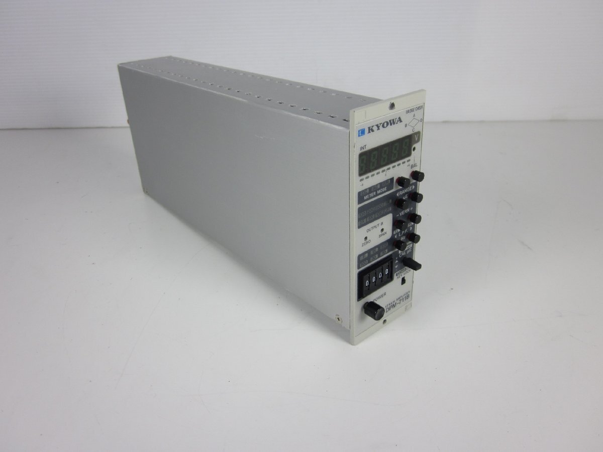 Kyowa DPM711B Dynamic Strain Amplifier 1ch DC-2.5kHz [e1231131231]