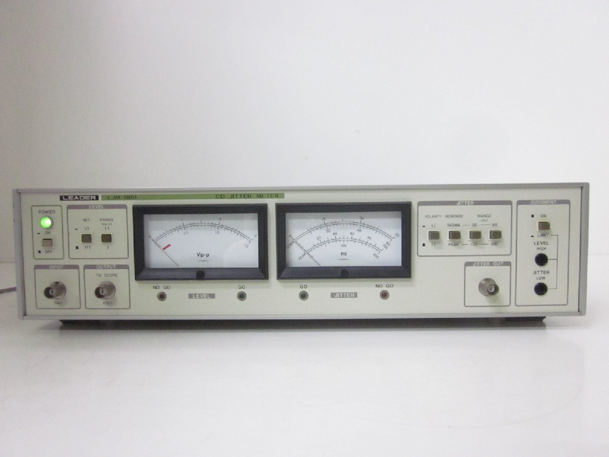 Leader LJM1851 CD Jitter Meter [h1231119940]