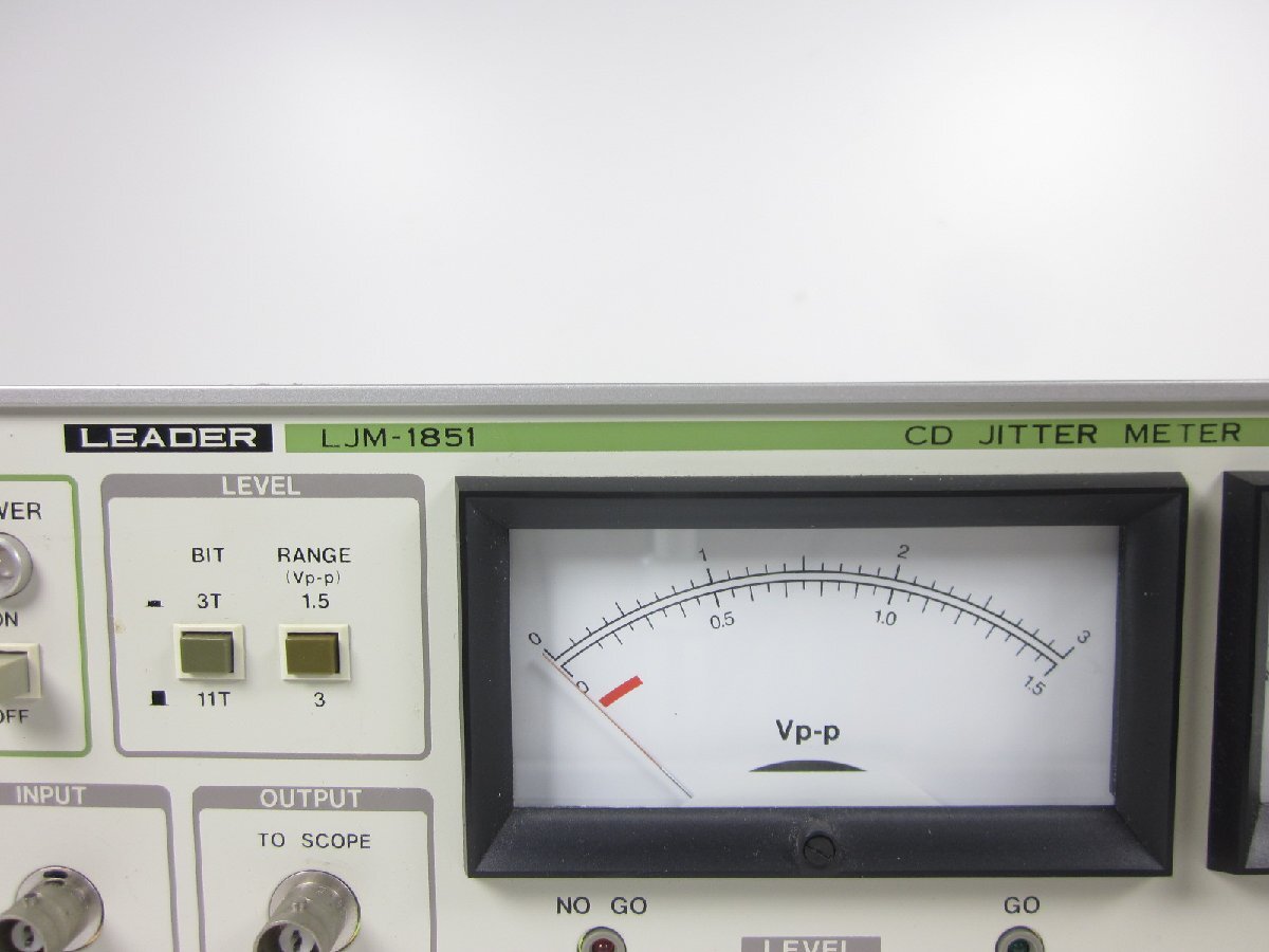 Leader LJM1851 CD Jitter Meter [h1231119940]