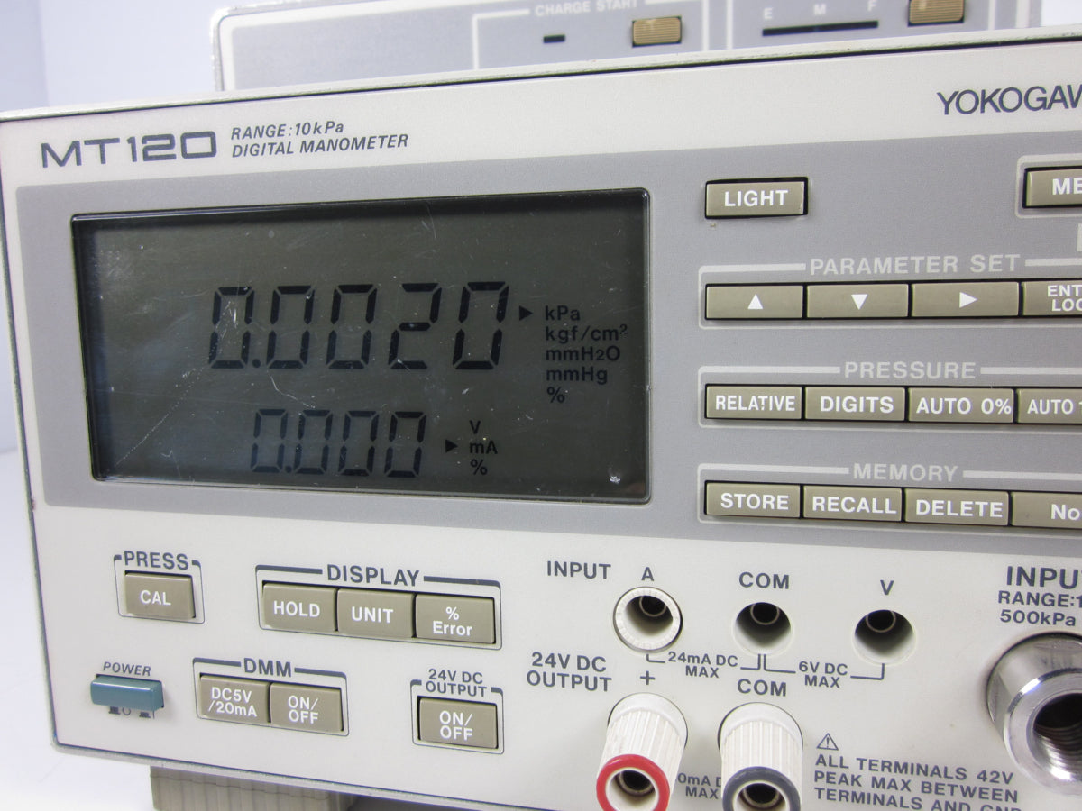 Yokogawa MT120 Digital Gauge Pressure Meter [h1231118094]