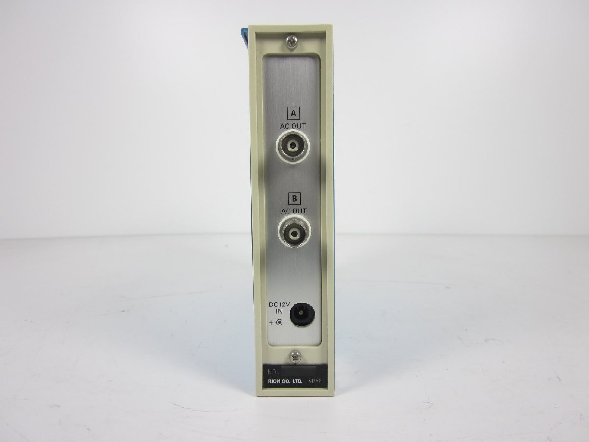 Rion UV06A Charge Amplifier Unit 2ch Range 0.01-10000 [s1231123792]