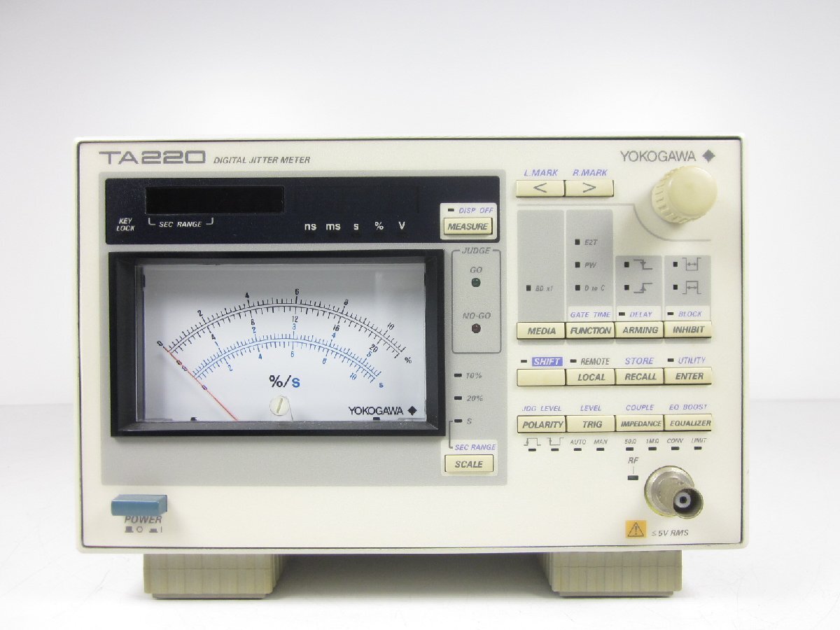 Yokogawa TA220 Digital Jitter Meter [b1231120434]