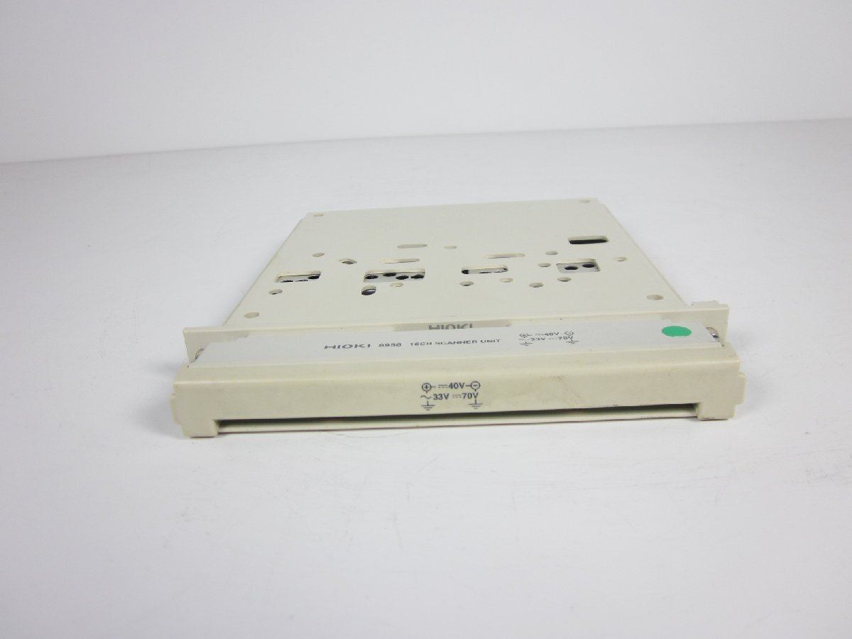 Hioki 8958 16ch Scanner Unit for 8860/8861 Voltage Temperature 16BIT [k1231123973]