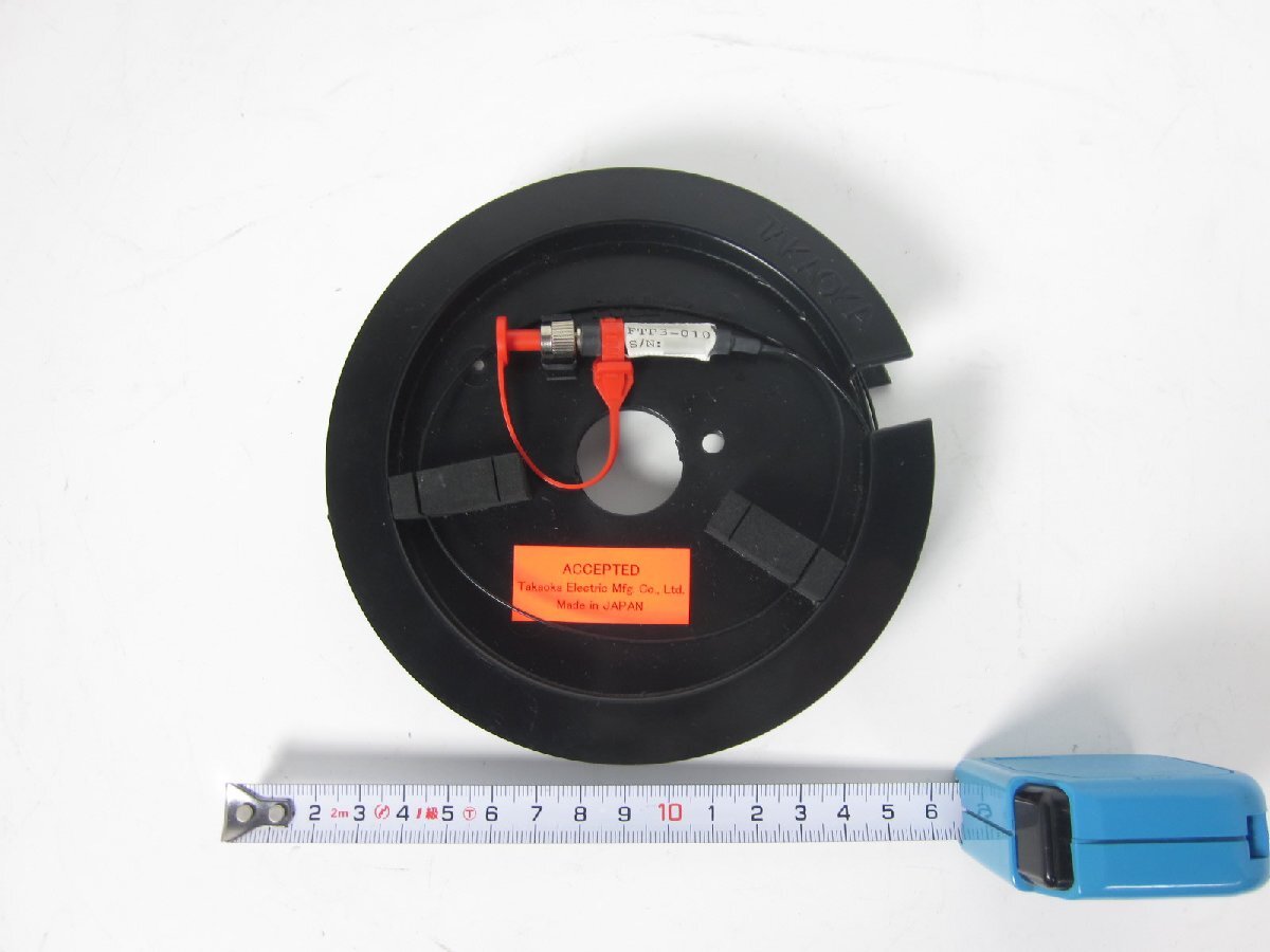 Takaoka FTP3-010 Fiber Temperature Sensor -50 to 200℃ Length 10m [k1231128313]