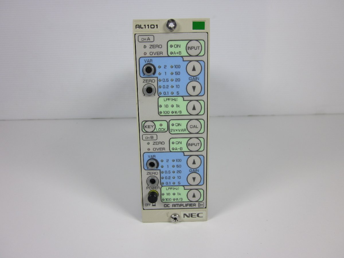 NEC AL1101 Isolation DC Amplifier Signal Conditioner 2ch [n1231125472]