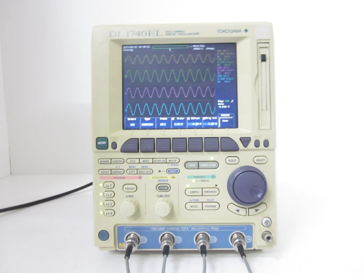 Yokogawa DL1740EL Oscilloscope 4ch 500MHz [n1231127718]