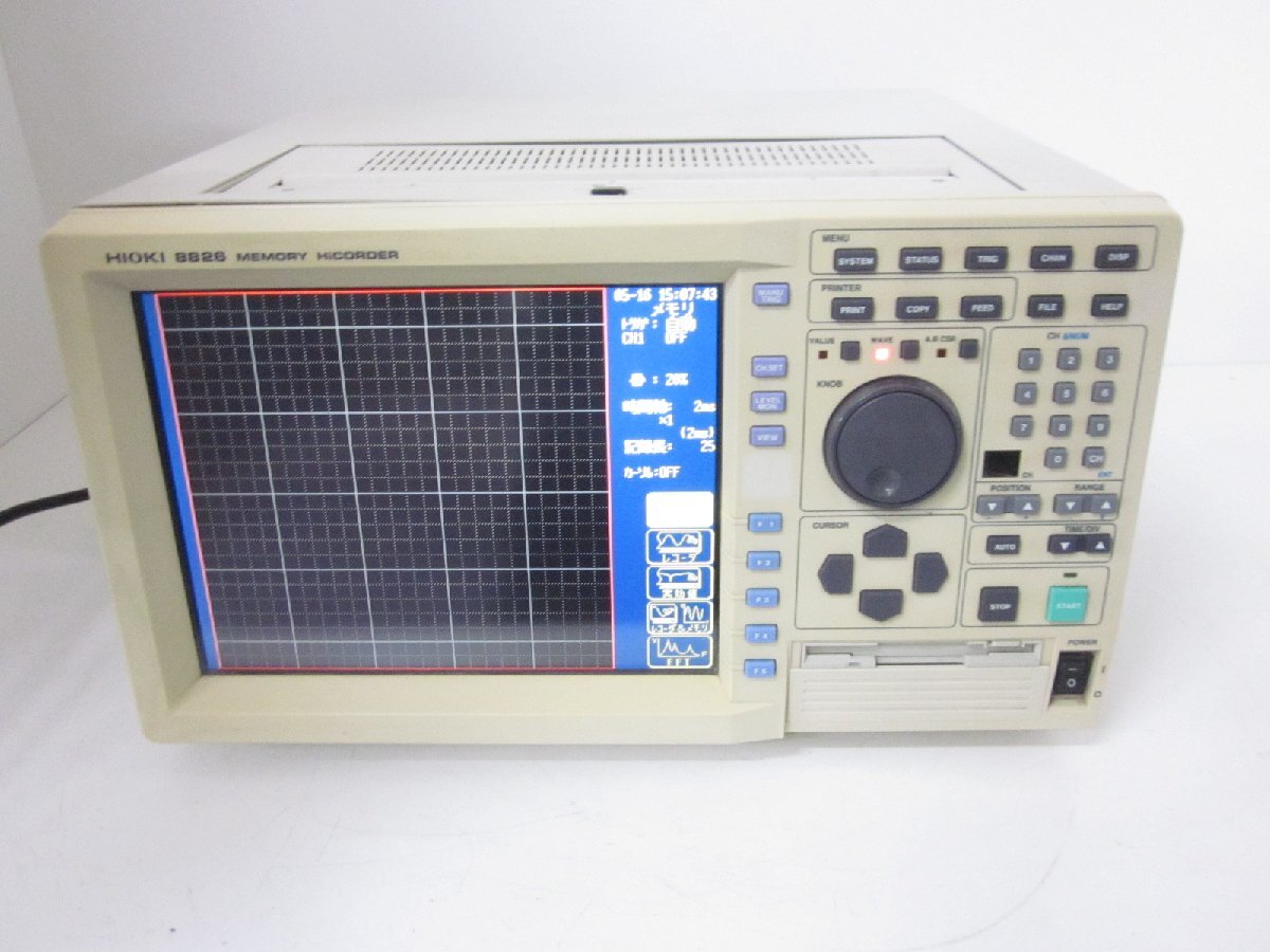 Hioki 8826 Memory HiCorder 32ch [m1231127919]