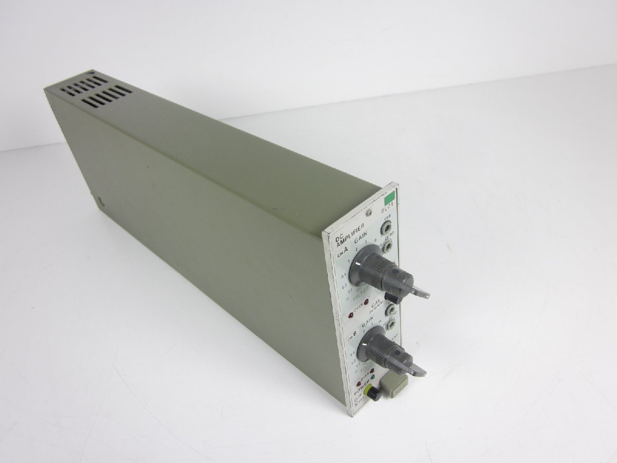 NEC 6L01 DC Amplifier 2ch Gain 0.1-100 DC-5kHz [d1231123338]