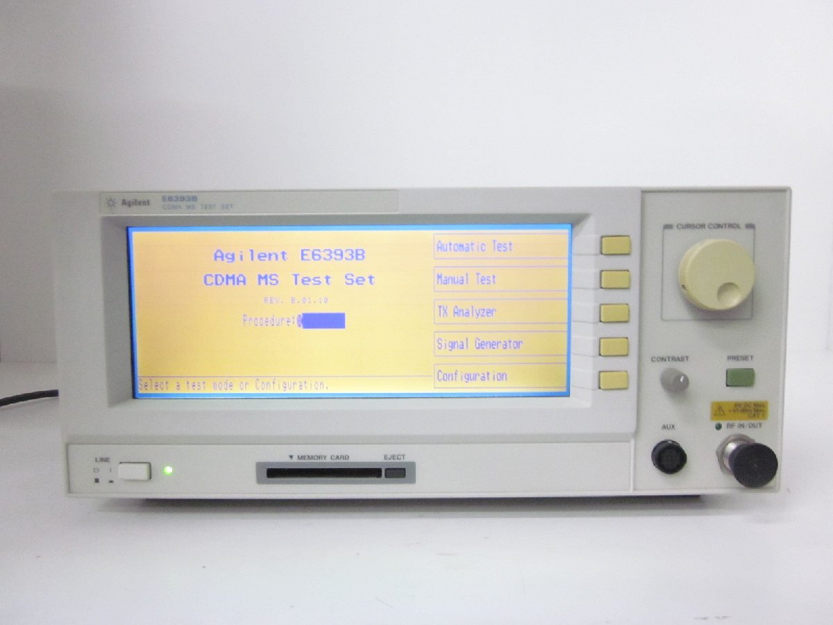 Agilent E6393B CDMA Mobile Station Test Set [t1231116444]