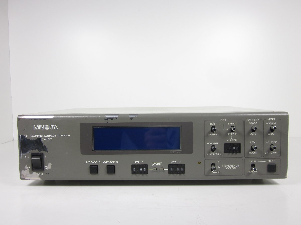 Konica Minolta CC-100 CRT Convergence Meter [m1231121349]
