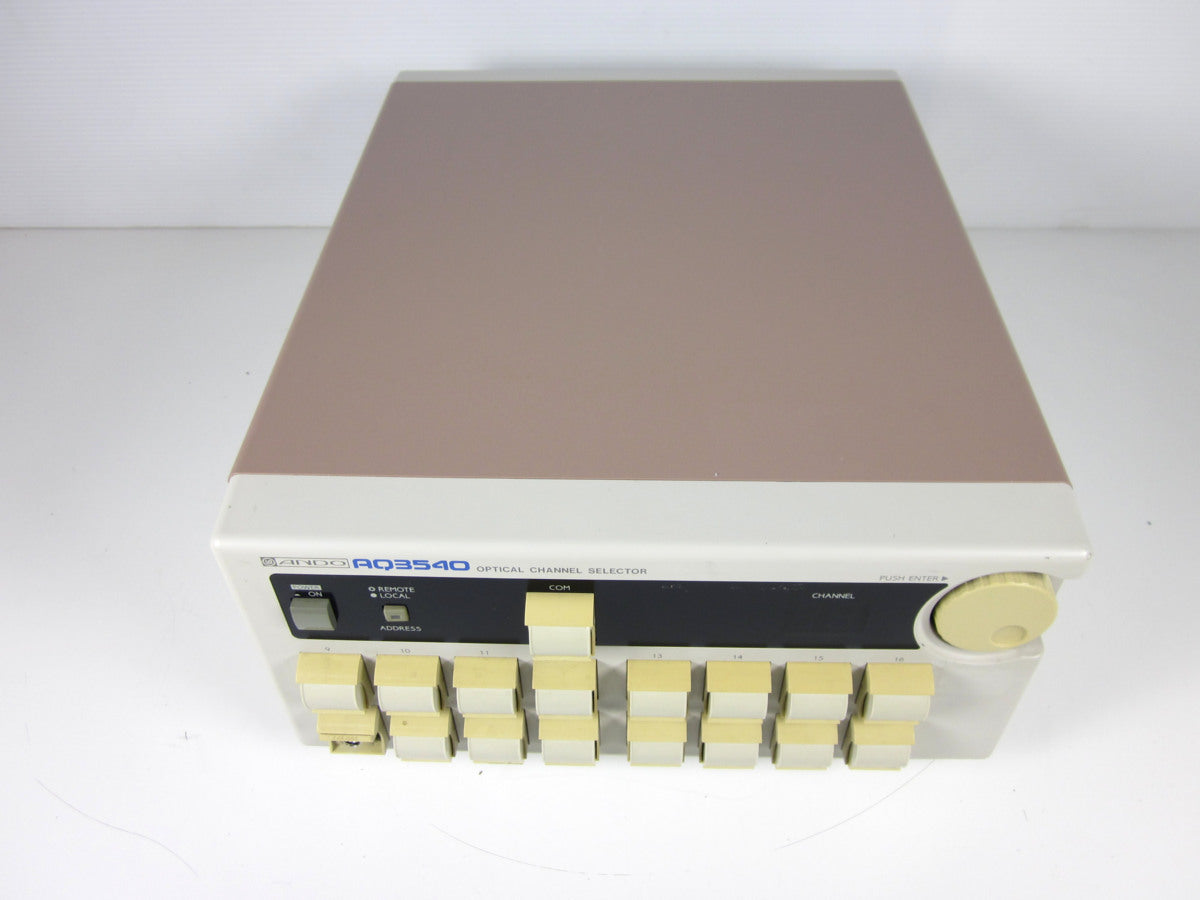 Ando AQ3540 Optical Channel Selector 16ch FC [e1231130981]