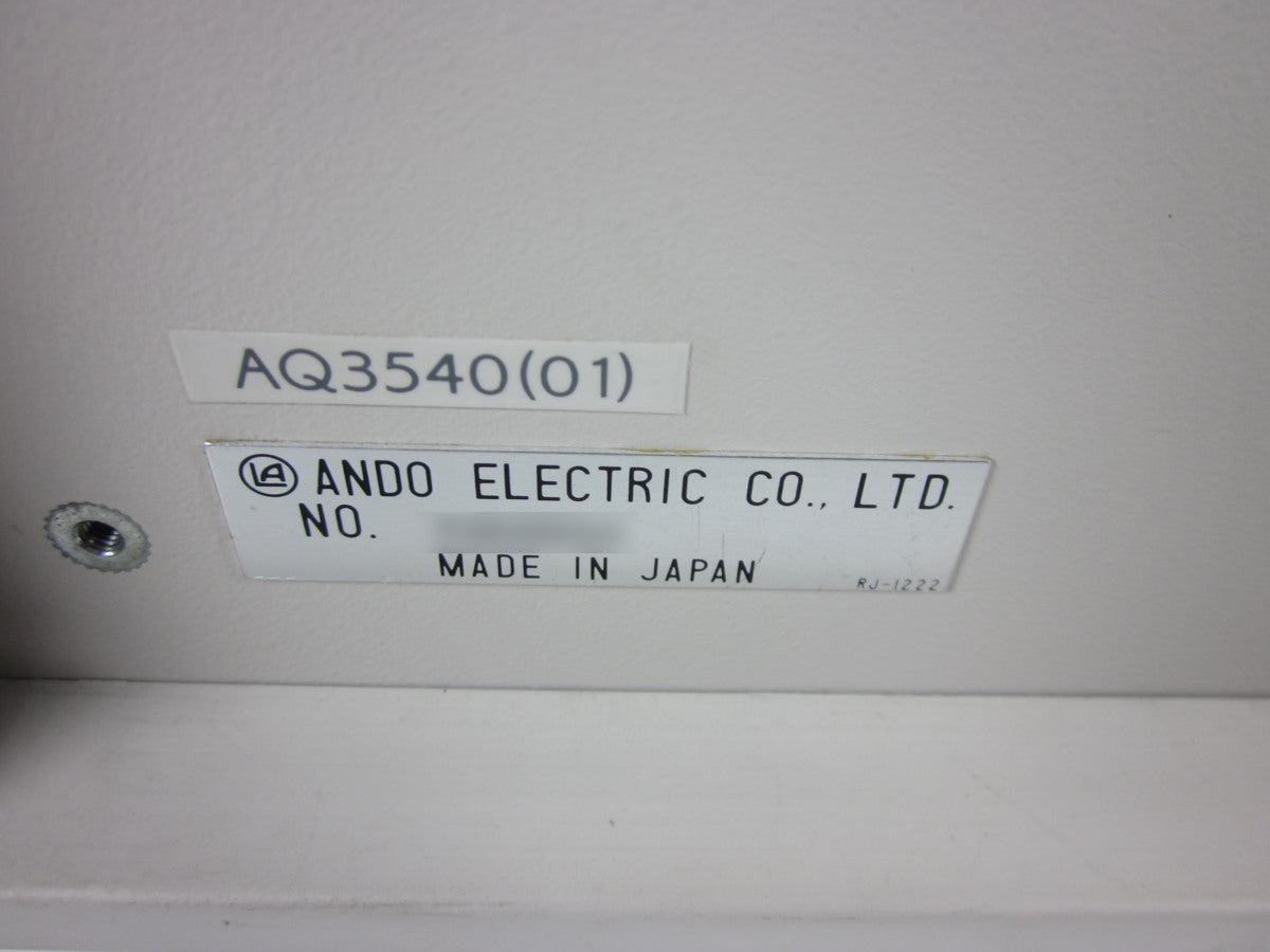 Ando AQ3540 Optical Channel Selector 16ch FC [e1231130981]