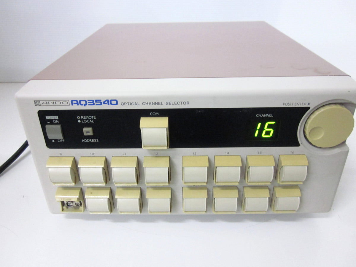 Ando AQ3540 Optical Channel Selector 16ch FC [e1231130981]