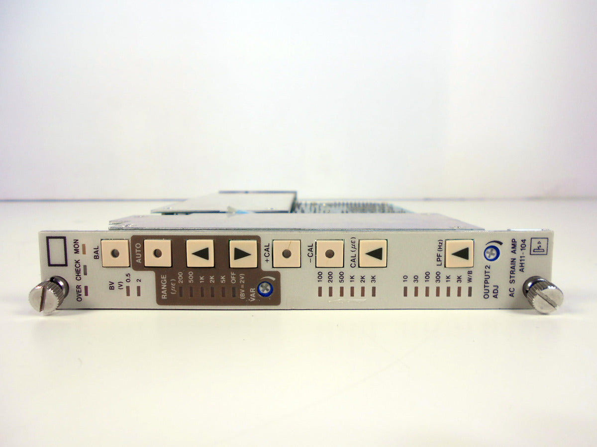 NEC AH11-104 Strain Amplifier for AH11-101/AH11-102/AH11-103 [d1231122692]