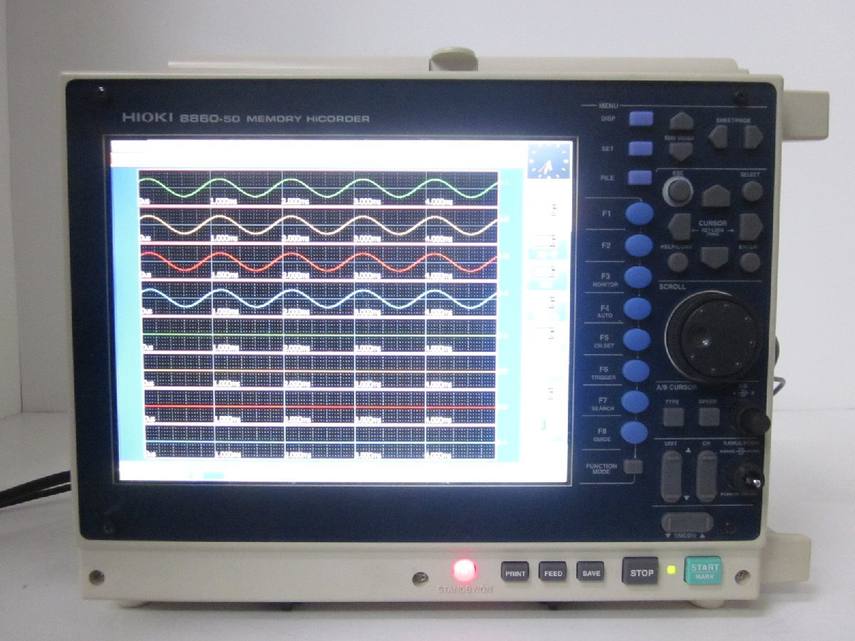 Hioki 8860-50 Memory HiCorder 16ch [d1231128174]